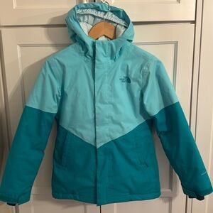 North Face Insulated ski Snow Jacket Girls M (10/12)